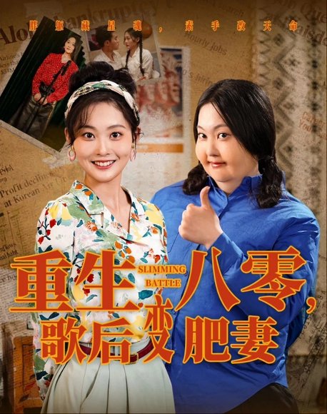 重生八零，歌后变肥妻&重生八零歌后变肥妻（70集）王蕴成＆吴佳诺 高清完整版