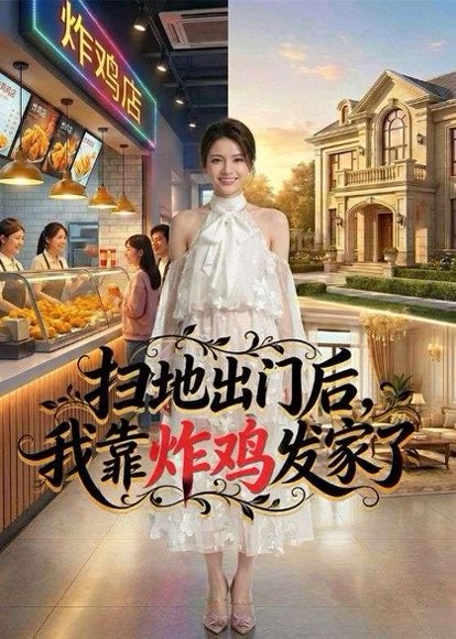 扫地出门后，我靠炸鸡发家了（41集）Ai短剧 高清完整版