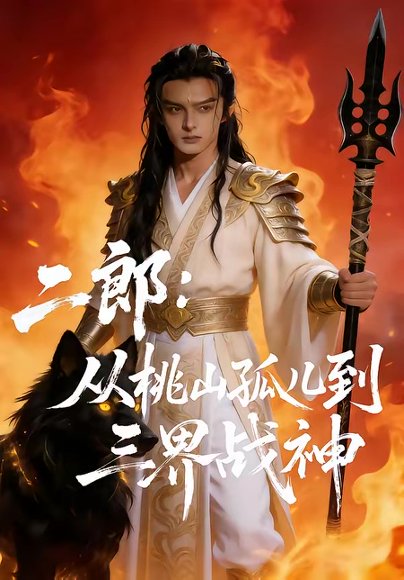 二郎从桃山孤儿到三界战神（50集）AI短剧 高清完整版